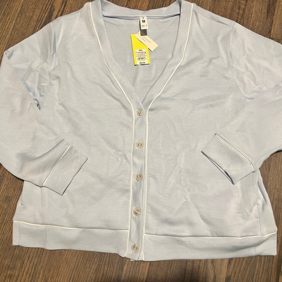 Target Blue Cardigan Sweater - Picture 1 of 6